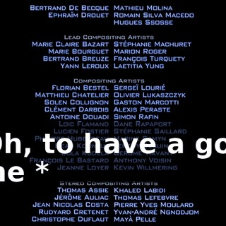 * Oh, to have a good time *
