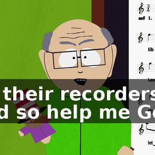 on their recorders, and so help me God,