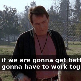 Boys, if we are gonna get better, we're gonna have to work together.