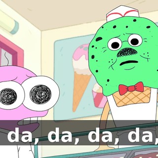 Da, da, da, da, da, da