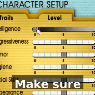 Make sure