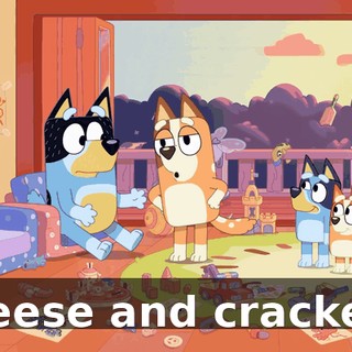 Cheese and crackers.
