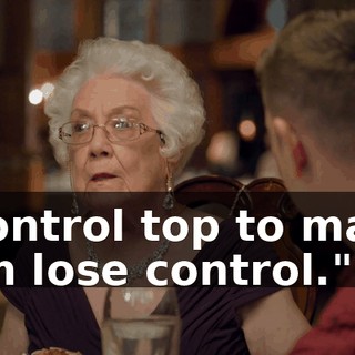 "Control top to make him lose control."