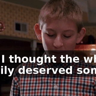 but I thought the whole family deserved some.