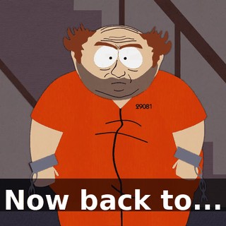 Now back to...