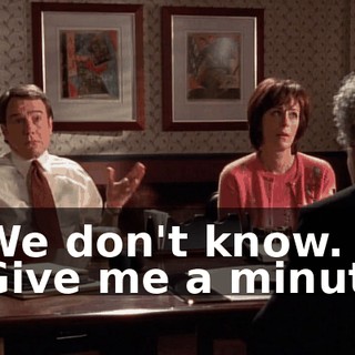 - We don't know. - Give me a minute.