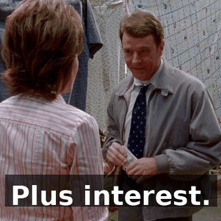Plus interest.