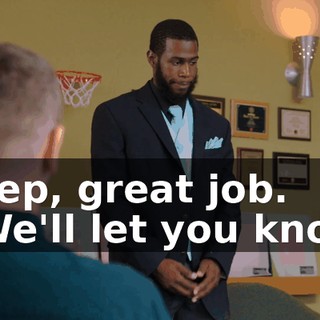 - Yep, great job. - We'll let you know.