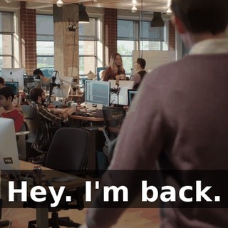 Hey. I'm back.
