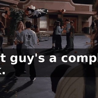 That guy's a complete jerk.