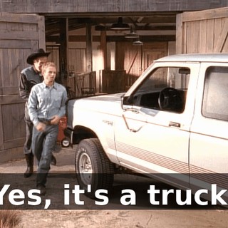 Yes, it's a truck.