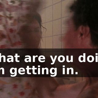- What are you doing? - I'm getting in.