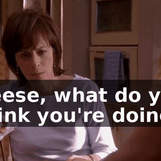 Reese, what do you think you're doing?