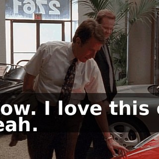 - Wow. I love this car. - Yeah.