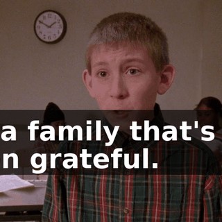 for a family that's not even grateful.