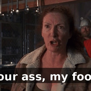 Your ass, my foot.