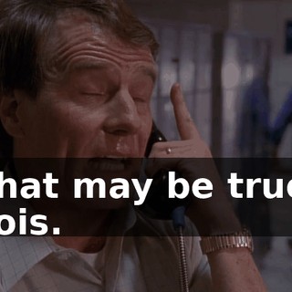 That may be true, Lois.