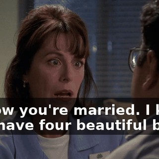 I know you're married. I know you have four beautiful boys.
