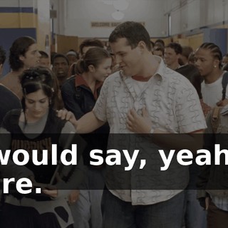 I would say, yeah, I care.