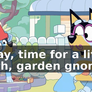 Okay, time for a little bath, garden gnome!