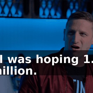 - I was hoping $1.5 million.
