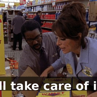 I'll take care of it.