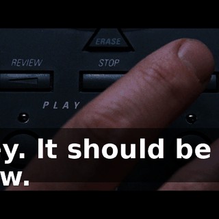 Hey. lt should be on now.