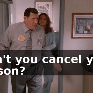 Can't you cancel your lesson?