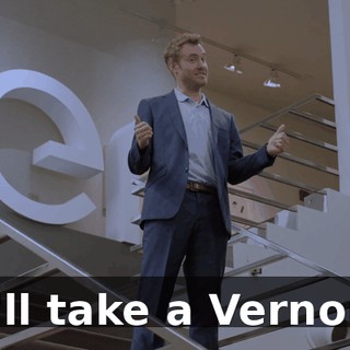 - I'll take a Vernors.
