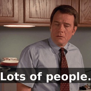 Lots of people.
