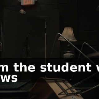 ♪ From the student who knows ♪
