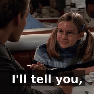 I'll tell you,