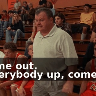 - Time out. - Everybody up, come on!