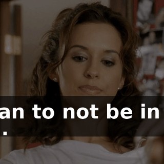than to not be in at all.
