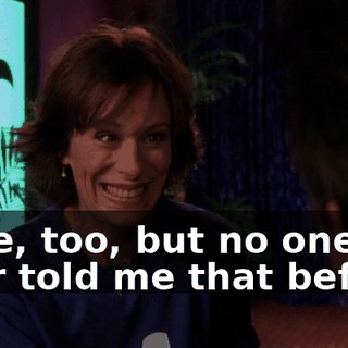 Mine, too, but no one's ever told me that before.