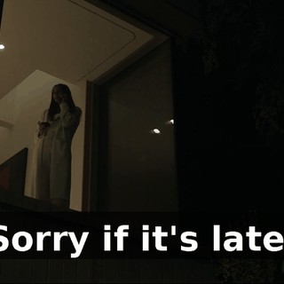 Sorry if it's late.
