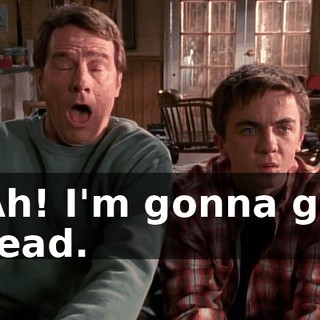 Ah! I'm gonna go read.