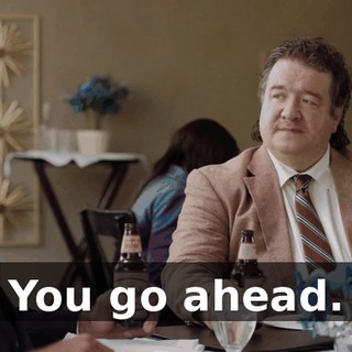 You go ahead.