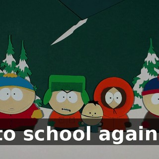 to school again.