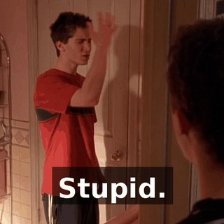 Stupid.
