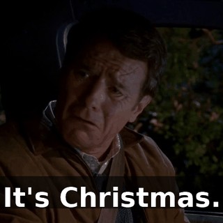 It's Christmas.