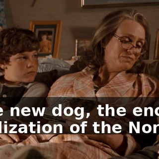 ...and the new dog, the encroaching industrialization of the North?