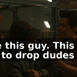 I love this guy. This dude used to drop dudes