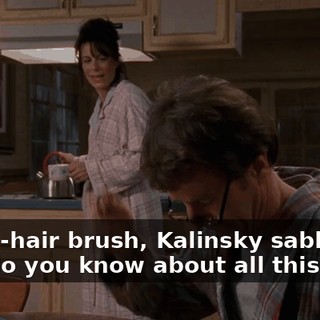 Camel-hair brush, Kalinsky sable. How do you know about all this stuff?