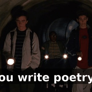 You write poetry?