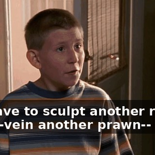 If I have to sculpt another radish or de-vein another prawn--