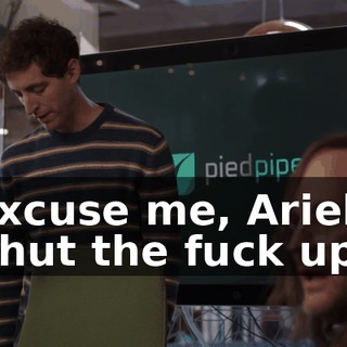 Excuse me, Ariel? Shut the fuck up.