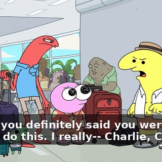 Dude, you definitely said you were gonna do this. I really-- Charlie, Charlie,