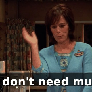 We don't need music.