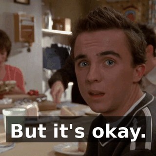 But it's okay.